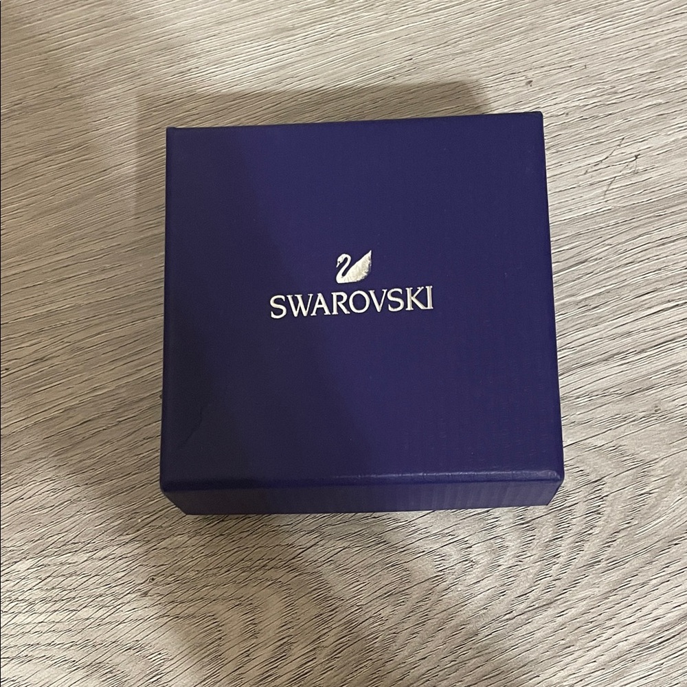 Swarovski  feather necklace
